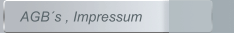 AGB´s , Impressum
